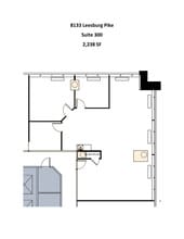 8133 Leesburg Pike, Vienna, VA à louer Plan de site– Image 2 sur 2