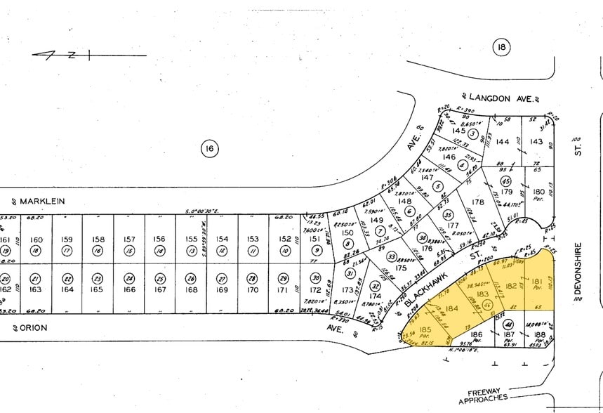 15545 Devonshire St, Mission Hills, CA à louer - Plan cadastral – Image 2 sur 4