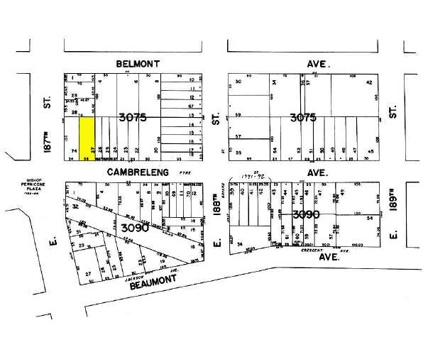 2403 Cambreleng Ave, Bronx, NY à louer - Plan cadastral – Image 2 sur 7