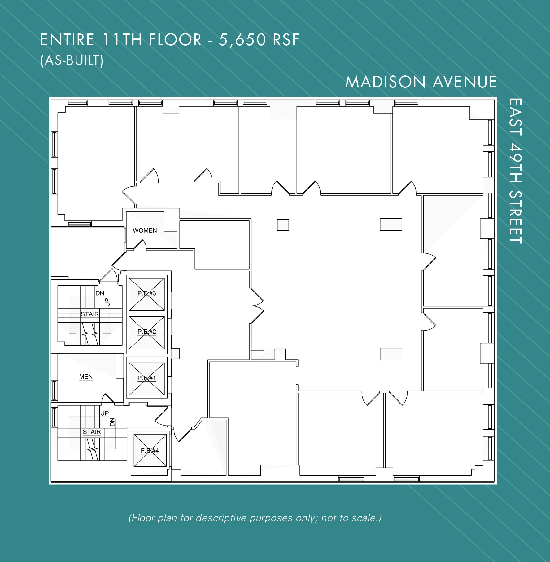 425 Madison Ave, New York, NY à louer Plan d’étage– Image 1 sur 9