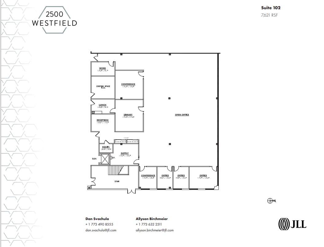 2500 Westfield Dr, Elgin, IL à louer Plan d’étage– Image 1 sur 1
