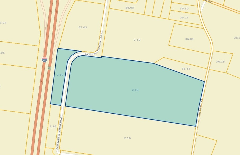 245 Couchville Industrial Blvd, Mount Juliet, TN à louer - Plan cadastral – Image 2 sur 18