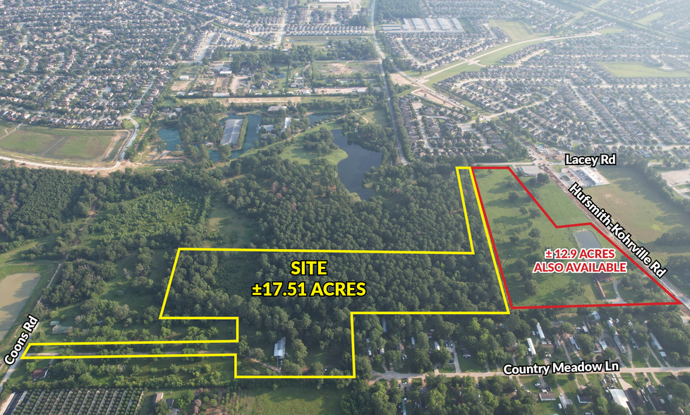 23566 Coons Rd, Tomball, TX à vendre - Photo de l’immeuble – Image 1 sur 3