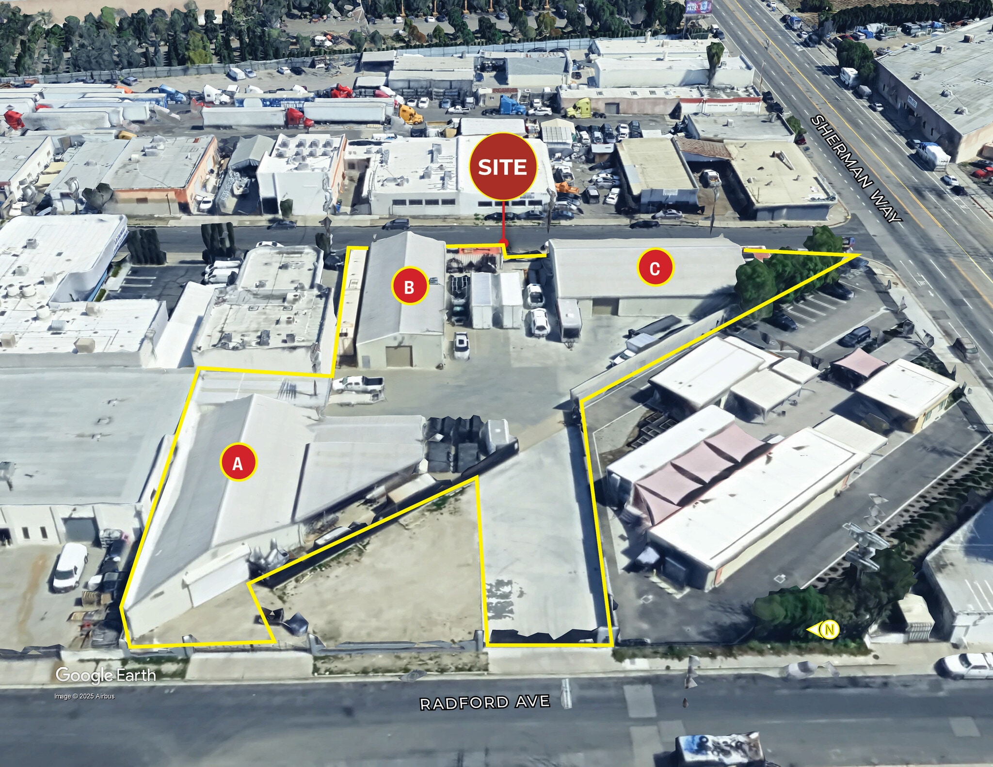 on 34,625 SF M2 Zoned Parcel portefeuille de 3 biens à vendre sur LoopNet.fr Photo principale– Image 1 sur 16