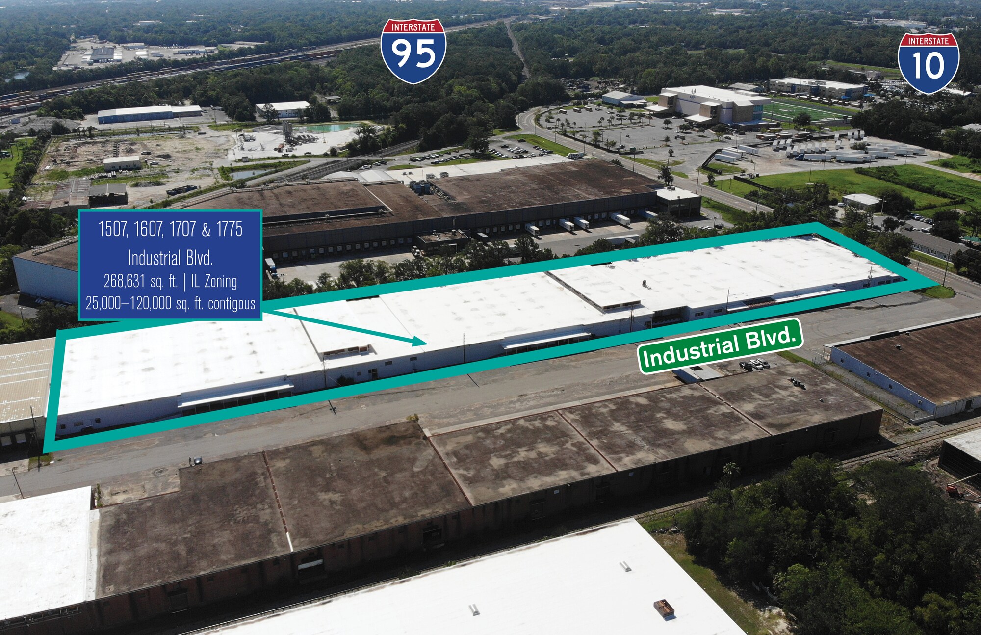 1507-1775 Industrial Blvd, Jacksonville, FL à louer Photo de l’immeuble– Image 1 sur 13