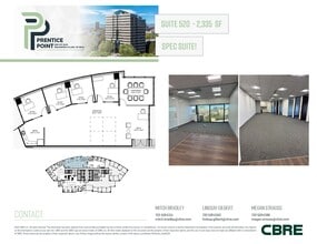 5299 Dtc Blvd, Greenwood Village, CO à louer Plan d’étage– Image 1 sur 1