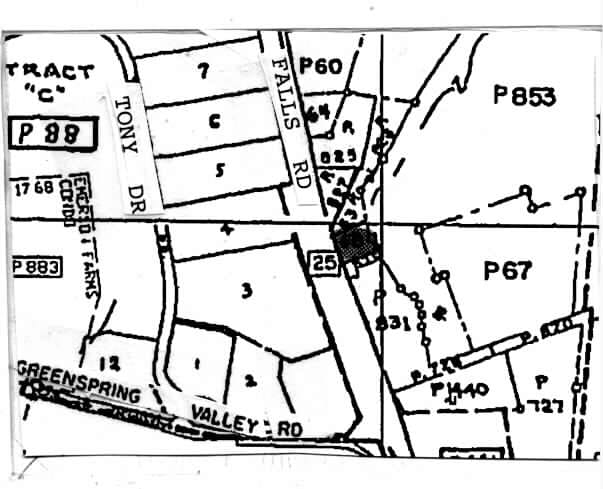 10913-10921 Falls Rd, Lutherville Timonium, MD à vendre - Plan cadastral – Image 2 sur 22