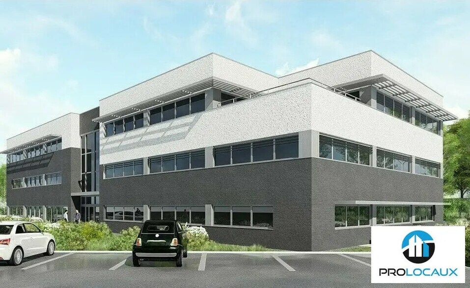 Bureau dans Mont-Saint-Aignan à louer - Photo de l’immeuble – Image 1 sur 5