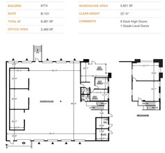 6774 Calle De Linea, San Diego, CA à louer Plan d’étage– Image 1 sur 2