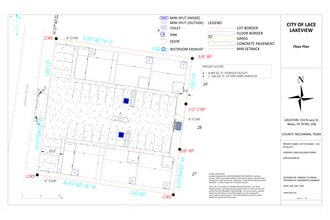 133 N Lacy Dr, Waco, TX à louer Plan de site– Image 1 sur 1