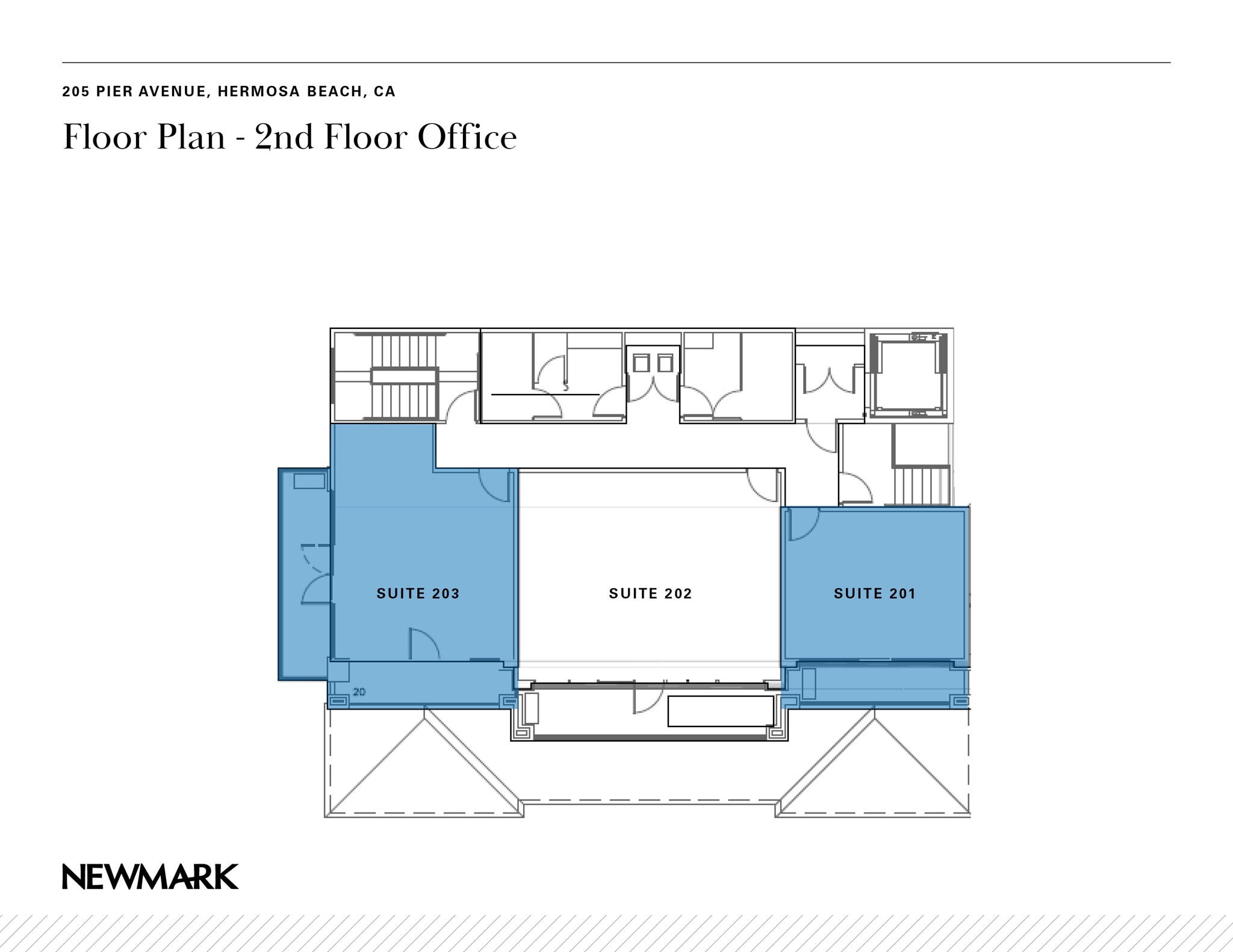 205 Pier Ave, Hermosa Beach, CA à louer Plan d’étage– Image 1 sur 1