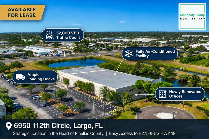 6950 112th Cir, Largo, FL à louer - Photo principale – Image 1 sur 26