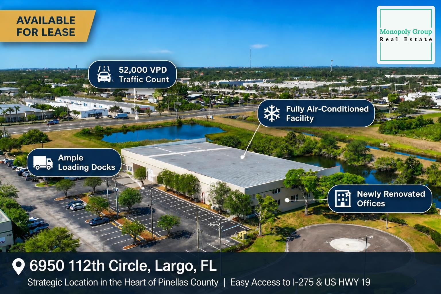6950 112th Cir, Largo, FL à louer Photo principale– Image 1 sur 27