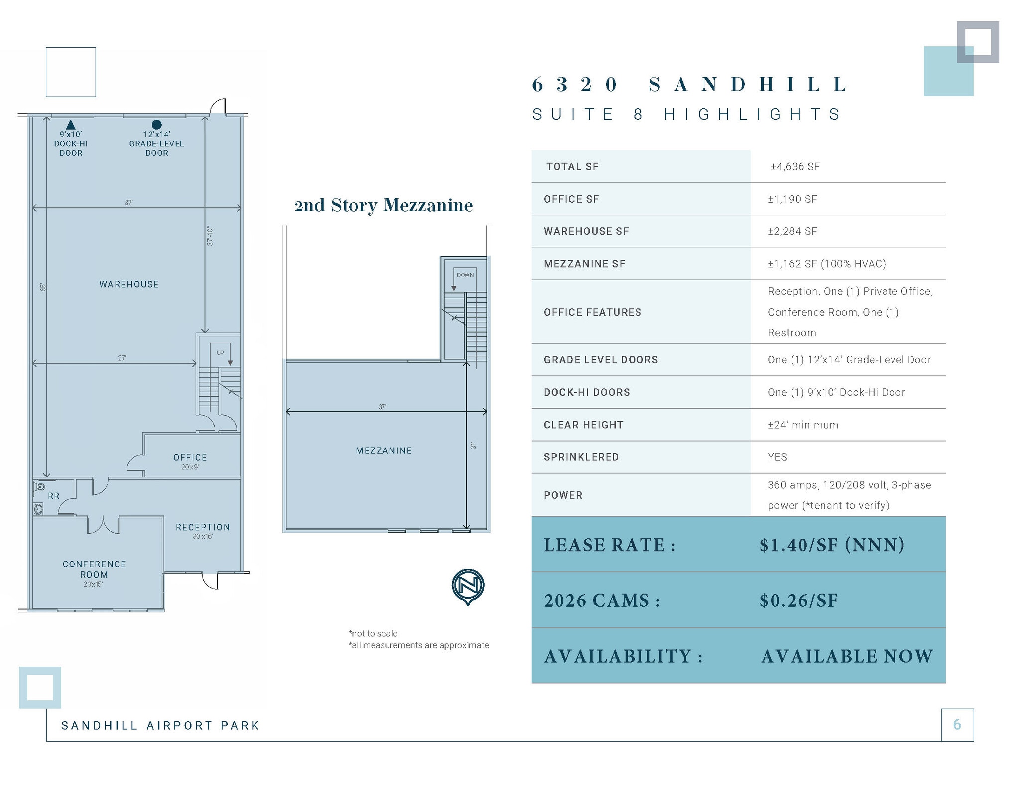 6320 S Sandhill Rd, Las Vegas, NV à louer Plan d’étage– Image 1 sur 1