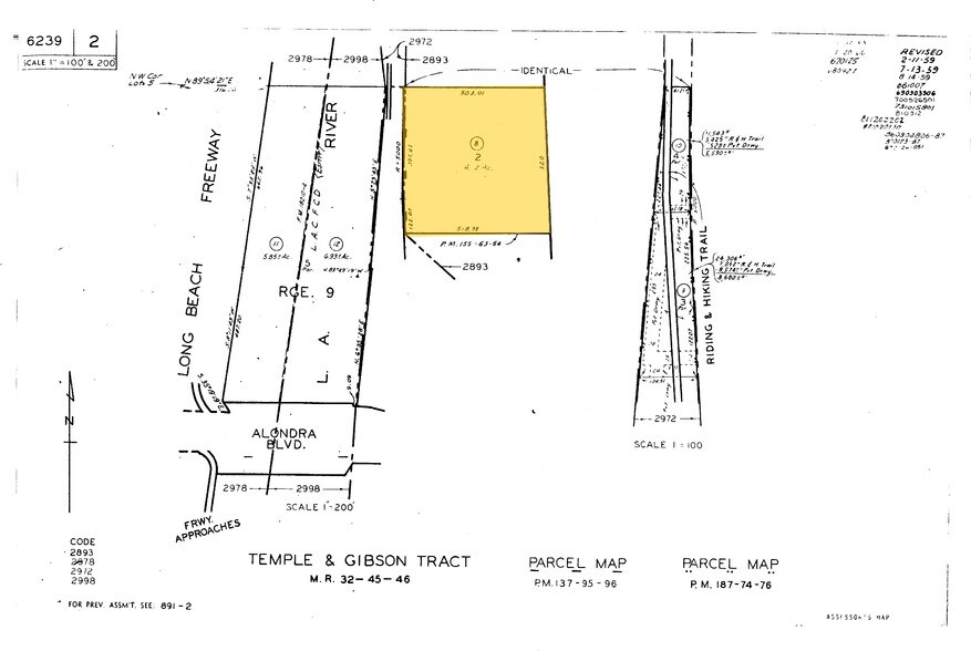 6323-6421 E Alondra Blvd, Paramount, CA à louer - Plan cadastral – Image 2 sur 6