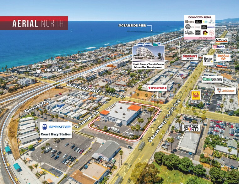 1201 S Coast Hwy, Oceanside, CA à vendre - Photo de l’immeuble – Image 3 sur 10