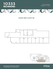 10333 Richmond Ave, Houston, TX à louer Plan d’étage– Image 1 sur 1