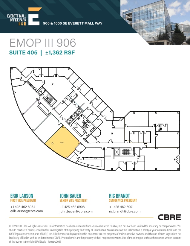 906 SE Everett Mall Way, Everett, WA à louer Plan d’étage– Image 1 sur 1