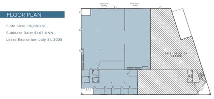 5625-5629 Copley Dr, San Diego, CA à louer Plan d’étage– Image 1 sur 9