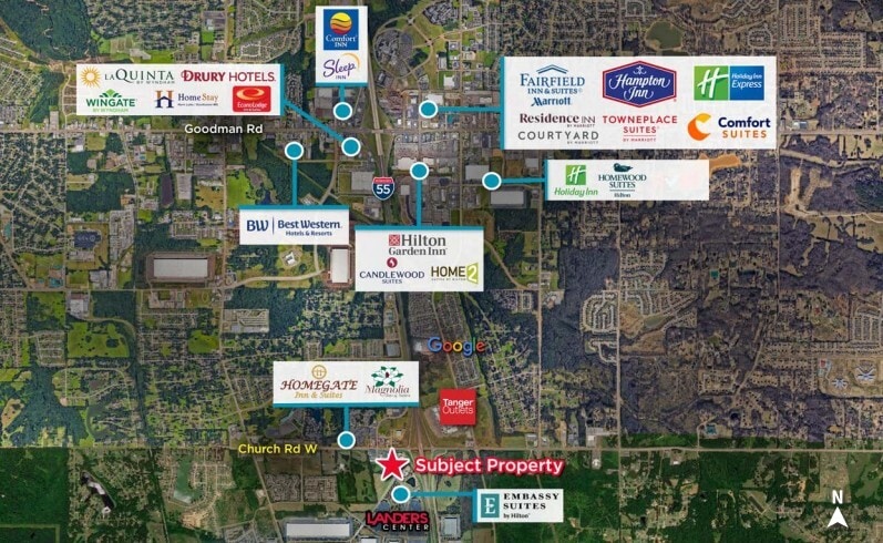 Venture & Pepperchase Dr, Southaven, MS à vendre - Aérien – Image 2 sur 3