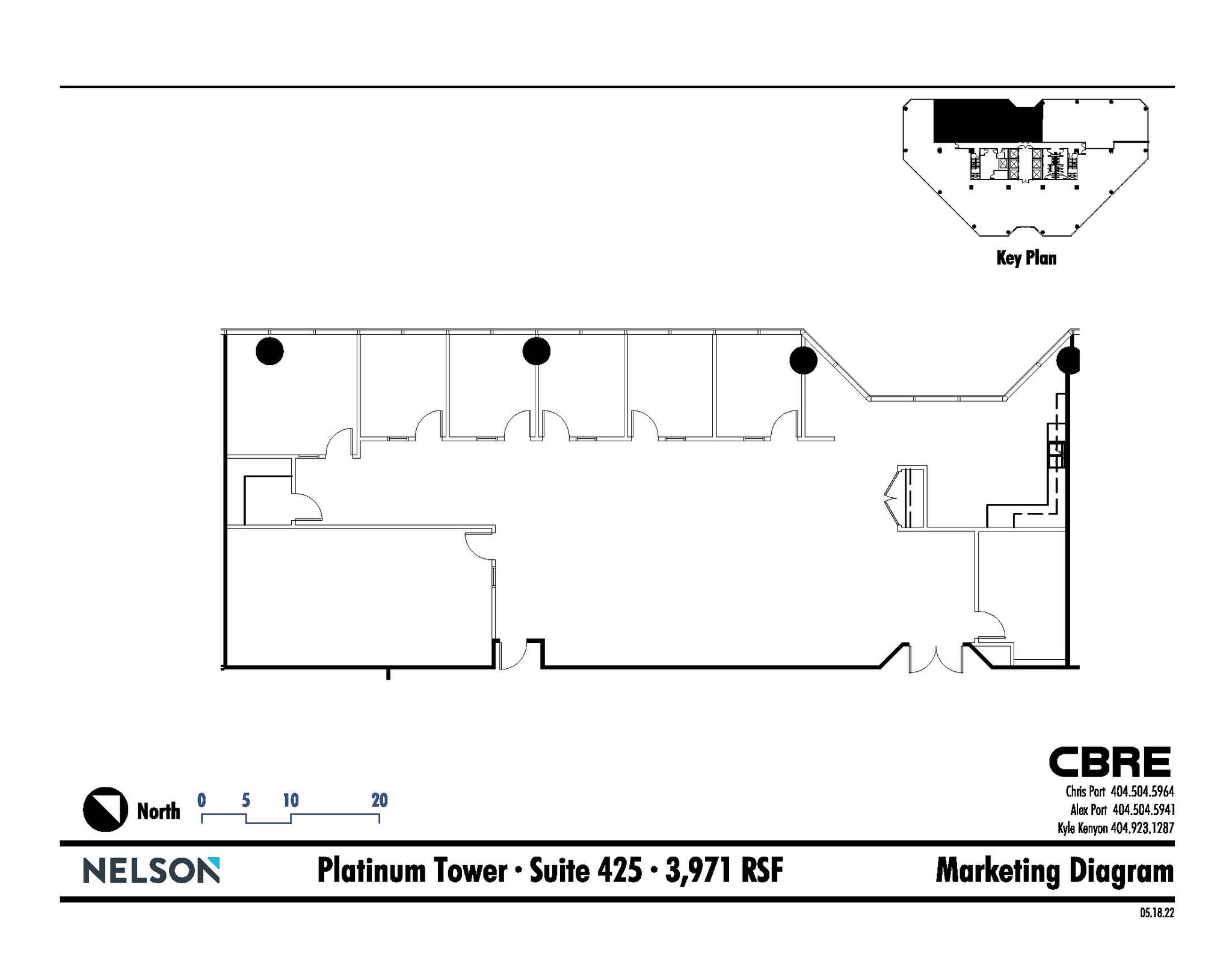 400 Interstate N Pky SE, Atlanta, GA à louer Plan d’étage– Image 1 sur 1