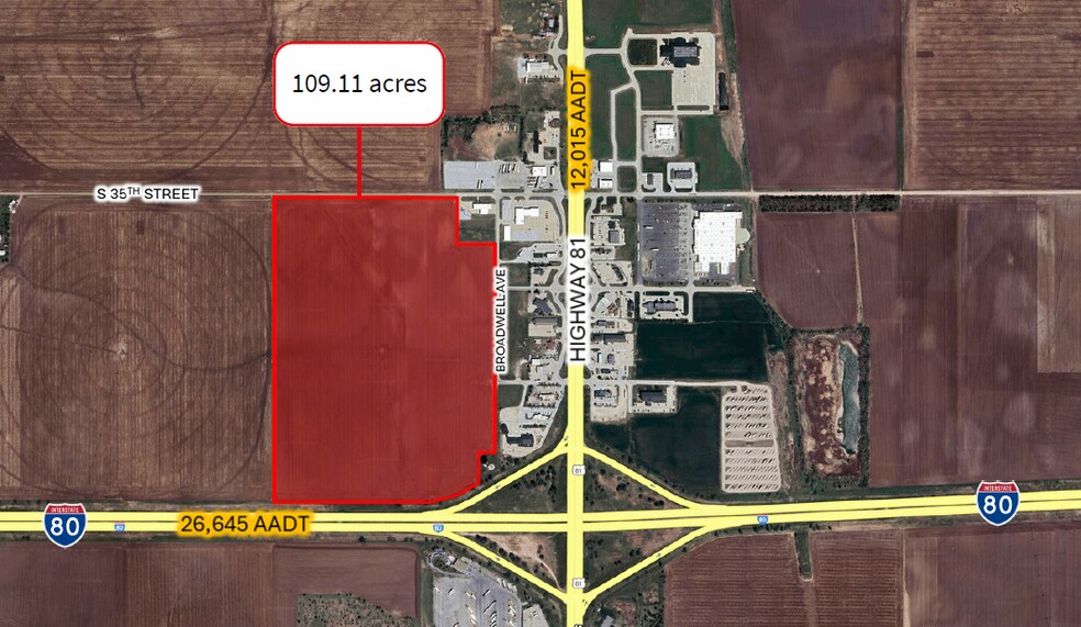 W. David Drive & Broadwell Avenue, York, NE à louer - Photo principale – Image 1 sur 2