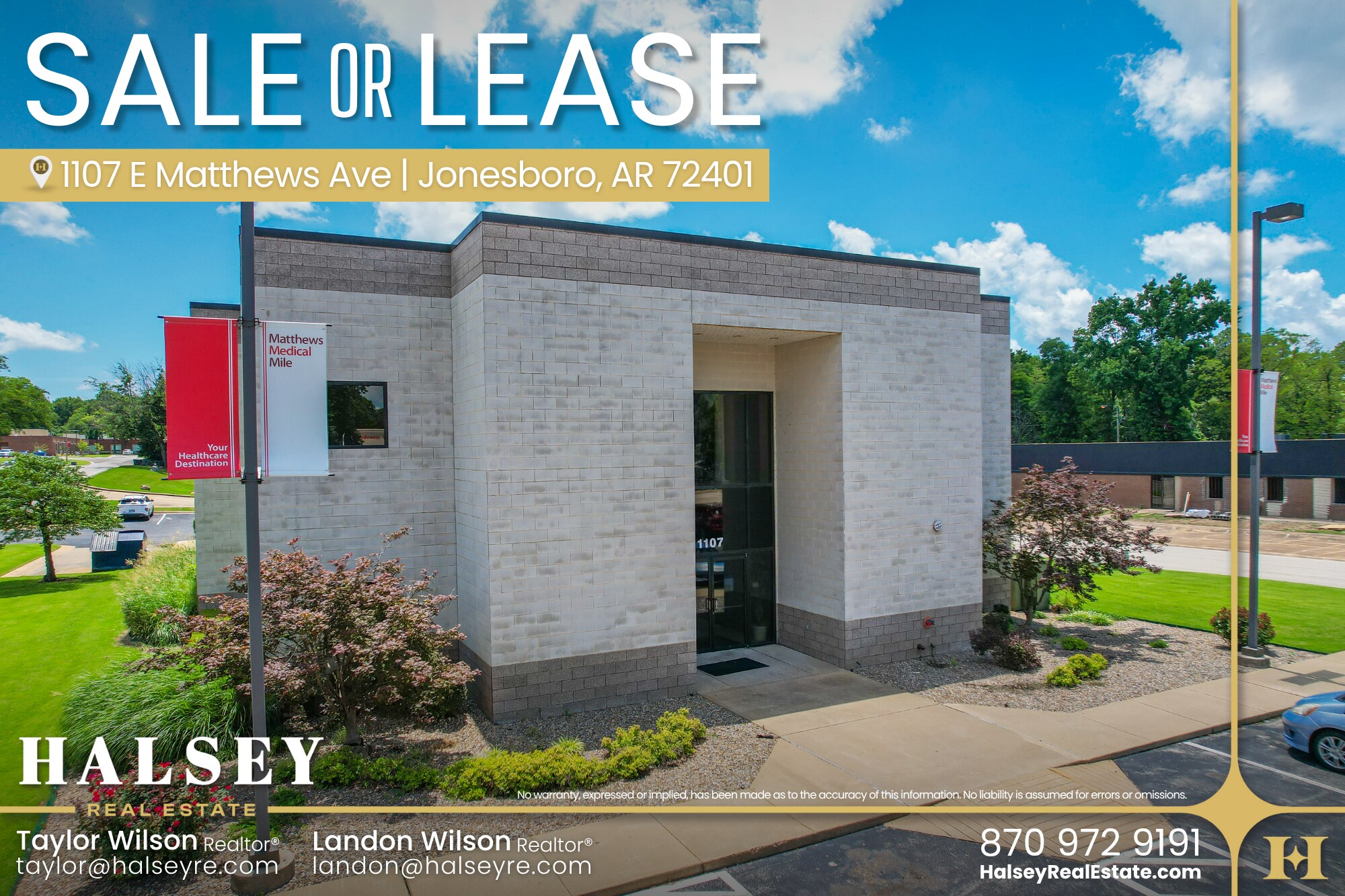 1107 E Matthews Ave, Jonesboro, AR à vendre Photo de l’immeuble– Image 1 sur 5