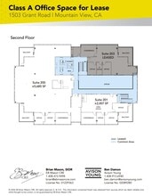 1503 Grant Rd, Mountain View, CA à louer Plan d’étage– Image 1 sur 1