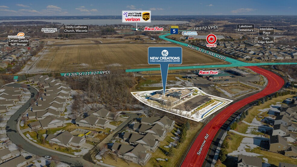 150 Sparrow Rd, Waconia, MN à vendre - Photo de l’immeuble – Image 3 sur 5
