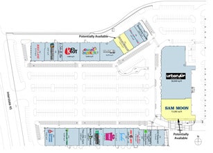 17937-17945 I-45 S, Shenandoah, TX à louer Plan de site– Image 1 sur 1
