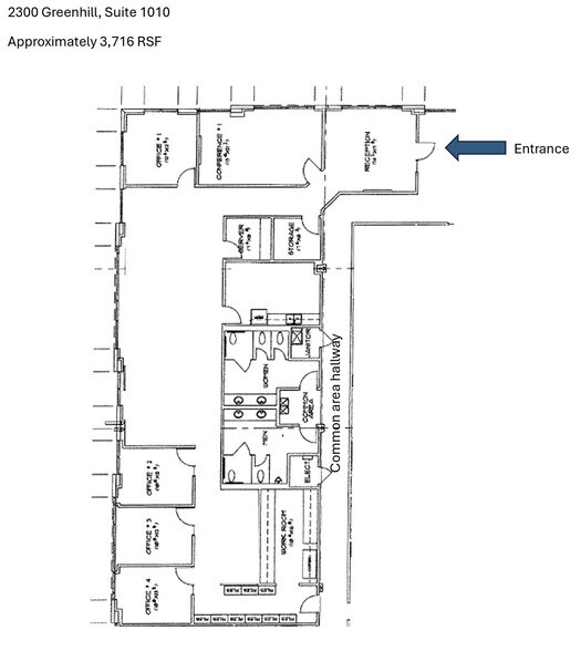 2300 Greenhill Dr, Round Rock, TX à louer - Plan d’étage – Image 2 sur 13