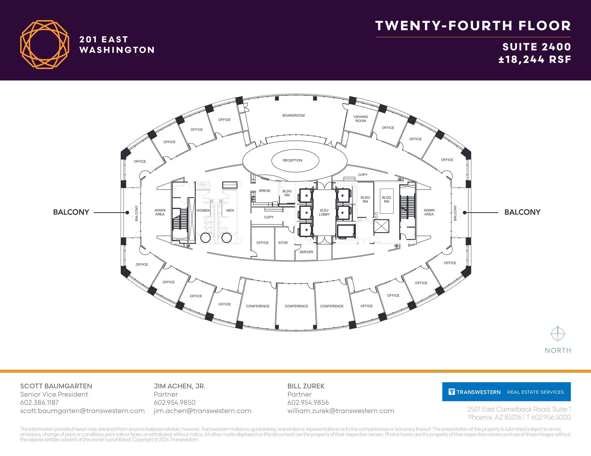201 E Washington St, Phoenix, AZ à louer Plan de site– Image 1 sur 1