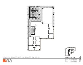 2401 E El Segundo Blvd, El Segundo, CA à louer Plan d’étage– Image 1 sur 1