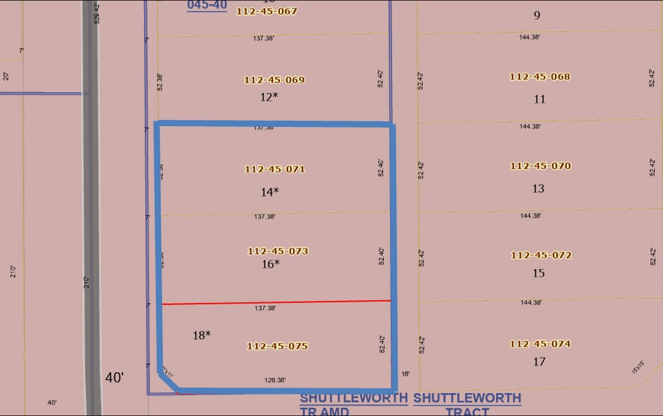 2531 S 7th Ave, Phoenix, AZ à vendre - Plan cadastral – Image 2 sur 2