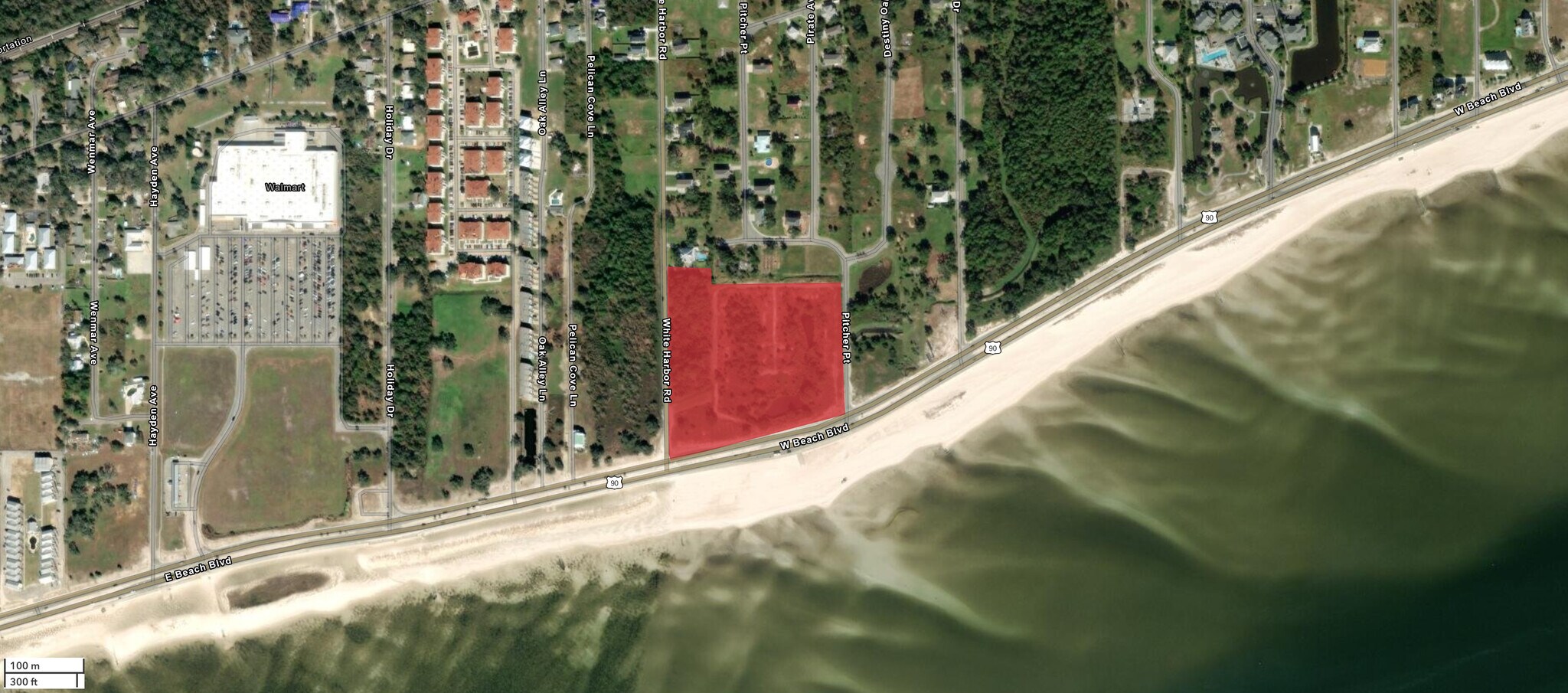 998 W Beach Blvd, Long Beach, MS à vendre Aérien– Image 1 sur 2