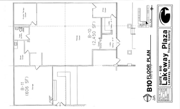 1310 Ranch Road 620 N, Lakeway, TX à louer Plan d’étage– Image 1 sur 1