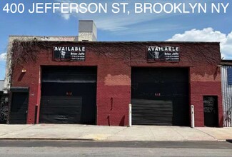 Plus de détails pour 400 Jefferson St, Brooklyn, NY - Industriel/Logistique à vendre