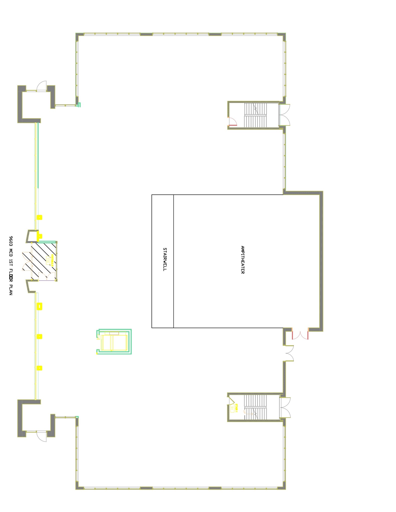 9603 Medical Center Dr, Rockville, MD à louer Plan d’étage– Image 1 sur 1