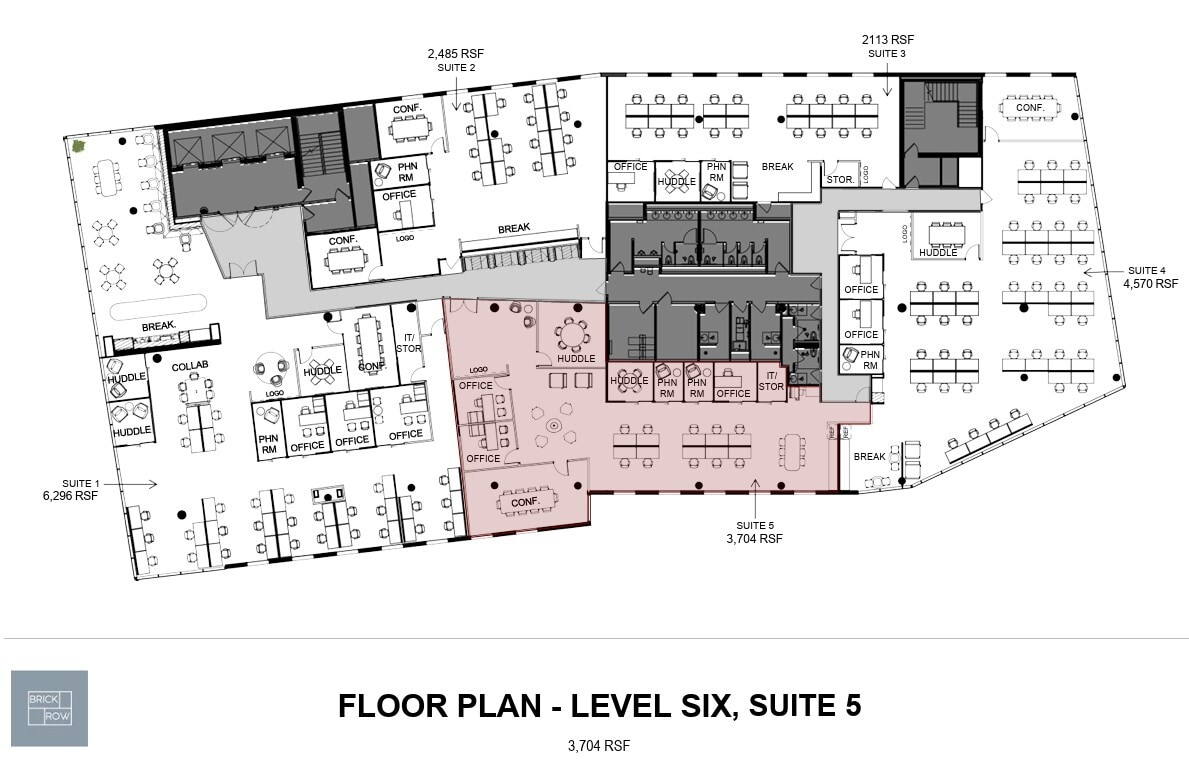 801 Barton Springs Rd, Austin, TX à louer Plan d’étage– Image 1 sur 1