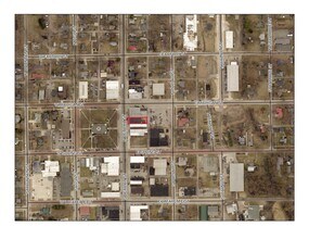118-122 N. Detroit St., Lagrange, IN - Vue aérienne vue de carte