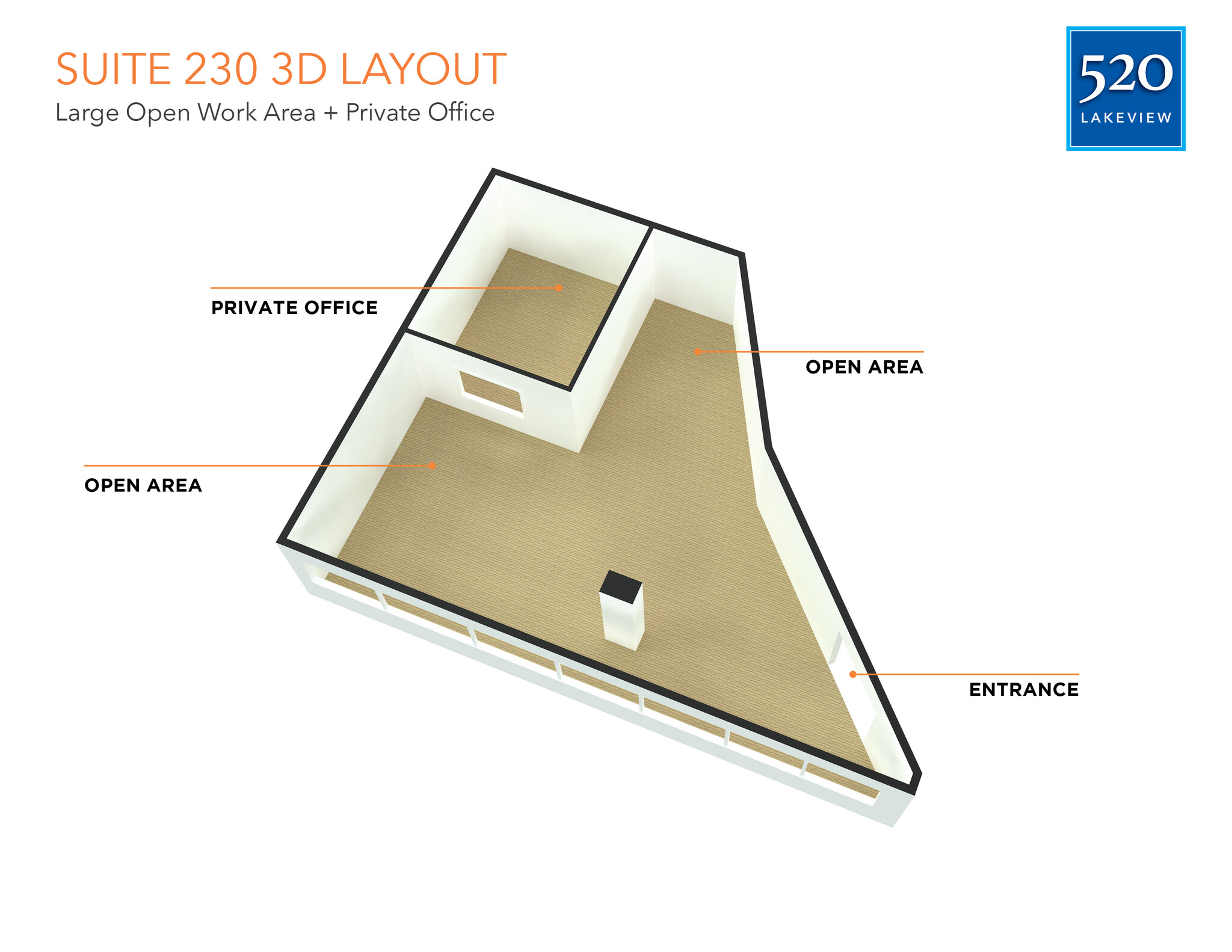 520 N Semoran Blvd, Orlando, FL à louer Plan d’étage– Image 1 sur 6