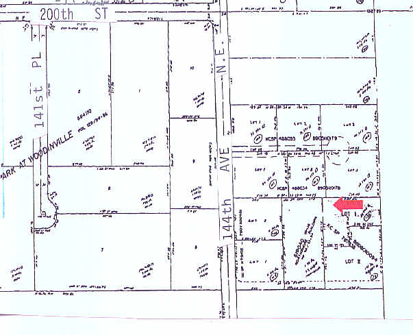 19606 144th Ave NE, Woodinville, WA à louer - Plan cadastral – Image 2 sur 2