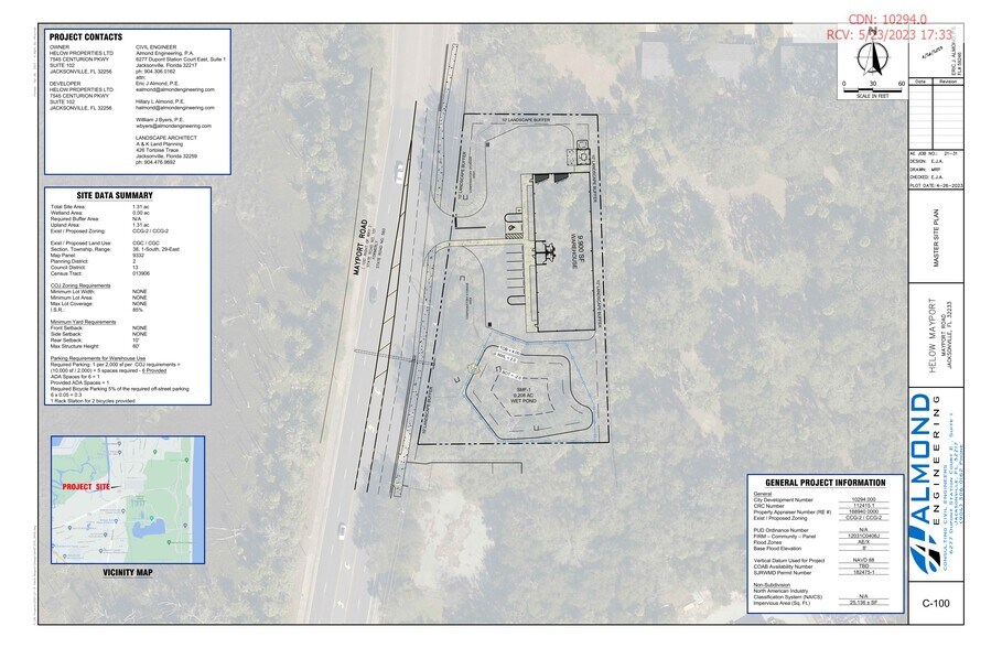 2995 Mayport Rd, Jacksonville, FL à louer - Plan de site – Image 3 sur 14