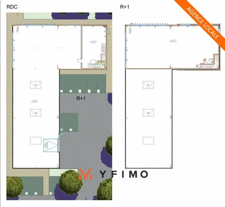 Local d'activités dans Flins-sur-Seine à vendre Plan d’étage– Image 1 sur 8