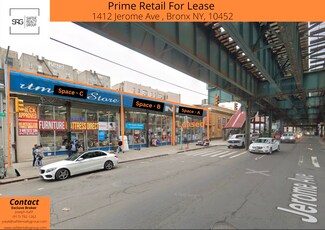 Plus de détails pour 1412 Jerome Ave, Bronx, NY - Local commercial à louer