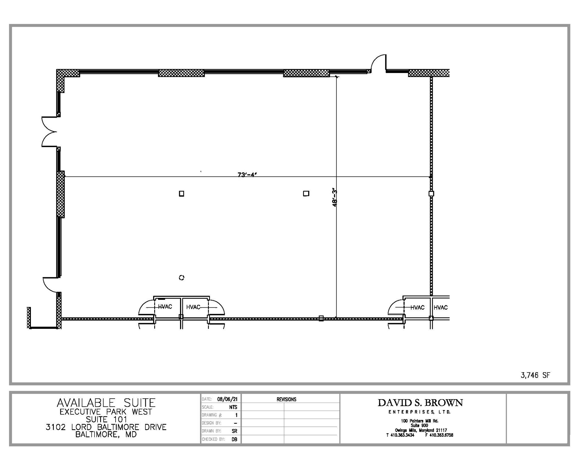 3100 Lord Baltimore Dr, Windsor Mill, MD à louer Plan d’étage– Image 1 sur 1