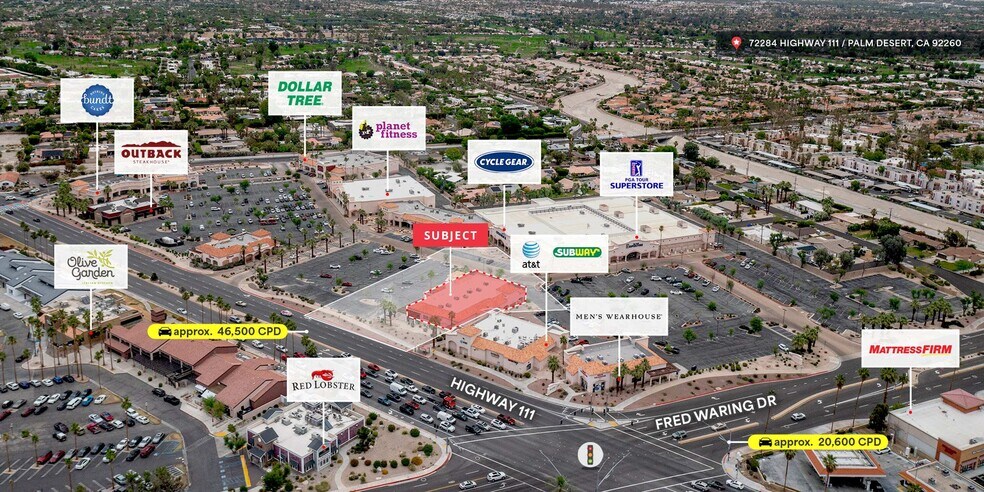 72284 Highway 111, Palm Desert, CA à vendre - Photo de l’immeuble – Image 1 sur 4
