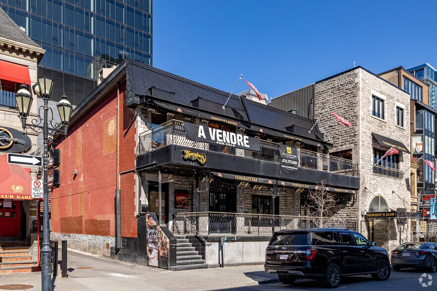 1441-1449 Rue Crescent, Montréal, QC à louer - Photo de l’immeuble – Image 3 sur 8