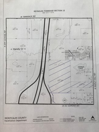 Plus de détails pour 0000 W M46 Rd, Edmore, MI - Terrain à vendre