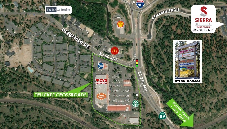 11359-11411 Deerfield Dr, Truckee, CA à louer - Aérien – Image 2 sur 10